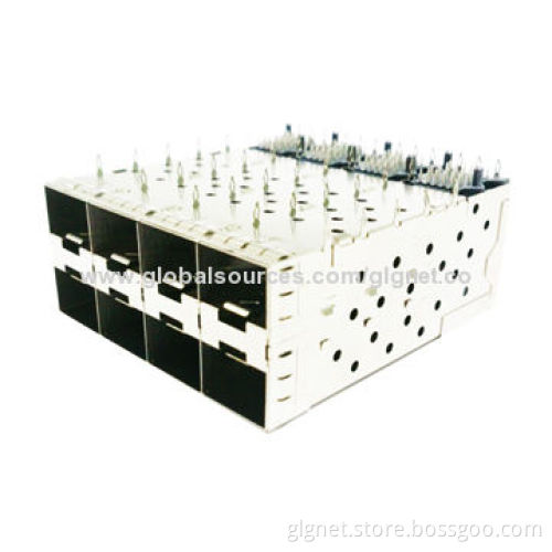 2 x 4 SFP Connector with 120V Voltage, 0.5A Current, with Spring